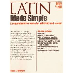  Latin Made Simple Rhoda Hendricks Books