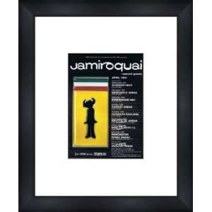  JAMIROQUAI UK Tour 1997   Custom Framed Original Ad   Framed Music 