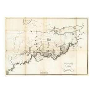  George Henri Victor Collot   General Map Of The Course Of 