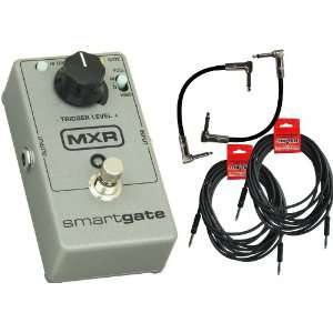  MXR M 135 Smart Gate Noise Gate Pedal with 4 Free Cables 