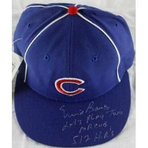 Ernie Banks Mr. Cub 512 Hrs Signed Auth Cubs Hat Psa 