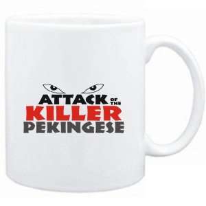  Mug White  ATTACK OF THE KILLER Pekingese  Dogs Sports 