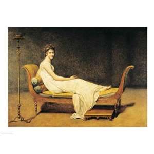  Madame Recamier, 1800   Poster by Jacques Louis David 