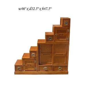  Mid Size Three Pieces Set Japanese Tansu