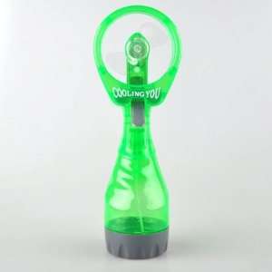   Portable Mini Moisture Water Spray Cooling Fan Green