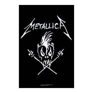  Metallica Hetfield Logo Cloth Fabric Poster Flag