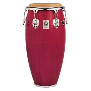  Toca Custom Deluxe 11 Wood Conga Red Musical Instruments