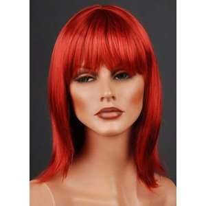 Brand New Light Red Female Wig Synthetic Hair For Ladies Personal Use 