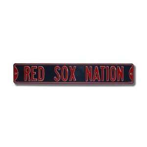  Boston Red Sox Red Sox Nation Drive Sign Sports 