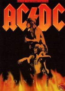 HUGE* AC/DC   ANGUS YOUNG BONFIRE GUITAR TAB SONG BOOK  