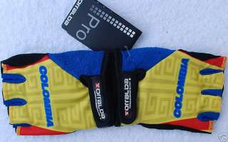 COLOMBIA TEAM CYCLING GLOVES S BRAND NEW LAST PAIR   