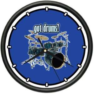 DRUMS Wall Clock new drum drummer band music gift 