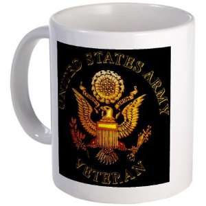  United States Army Veteran Ceramic Coffee Mug Kitchen 