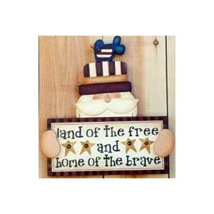  Land of the Free Craft Pattern Arts, Crafts & Sewing