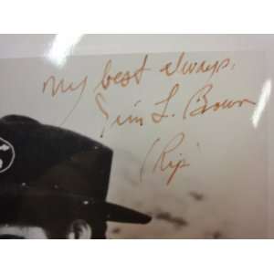   Signed Autograph Rip Rin Tin Tin Television Scene