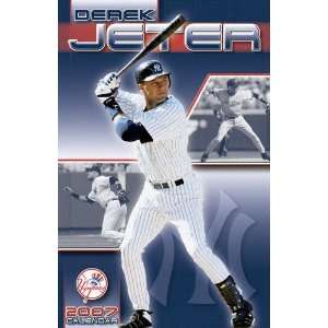   Jeter New York Yankees 11x17 Wall Calendar 2007
