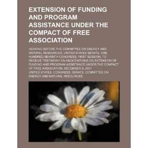  funding and program assistance under the Compact of Free Association 