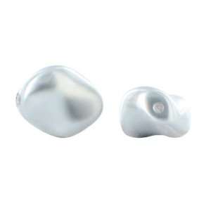  5826 9mm Asymmetrical Pearls Light Grey Arts, Crafts 