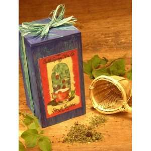 Salt Spring Tea Secret Garden Mint and Blackberry Herbal Tea   1.9oz 