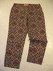 Tommy Bahama Womens 6 Ankle Pants Golf Pure Chocolate N