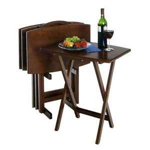  Winsome Wood 94517 Oversize Piece Tray Table, Antique 