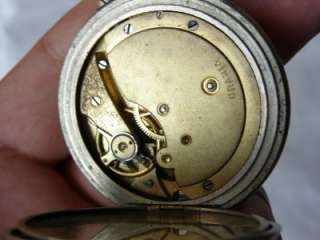   Art Nouveau Swiss Urania pocket watch c1900s.Perfect working order
