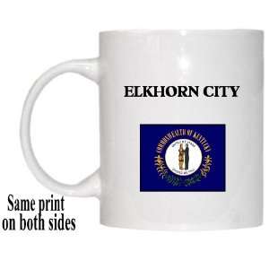  US State Flag   ELKHORN CITY, Kentucky (KY) Mug 