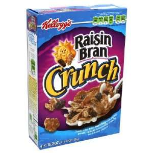 Kelloggs Raisin Bran Crunch Cereal, 18.2 oz (Pack of 6)  