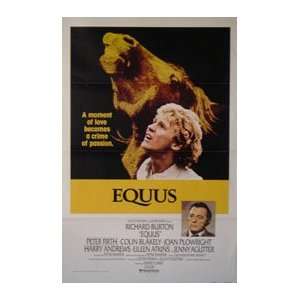  EQUUS (STYLE B) Movie Poster