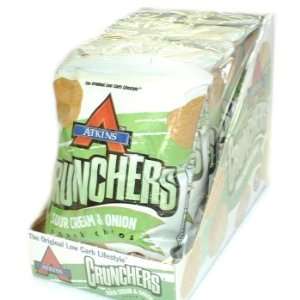  Atkins Crunchers   6 pack   Sour Cream Health & Personal 