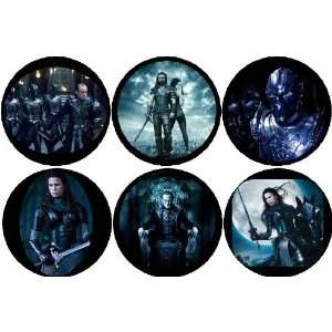  Set of 6 UNDERWORLD RISE OF THE LYCANS 1.25 MAGNETS 