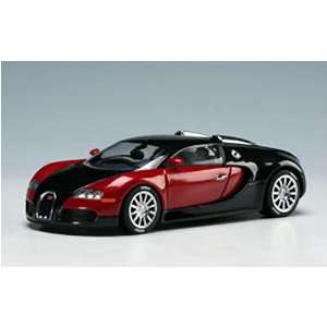  Bugatti EB 16.4 Veyron Black/Red 1/43 Production Version 