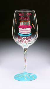 Direct Connections Another Candle Birthday Wine Glass 781704308820 