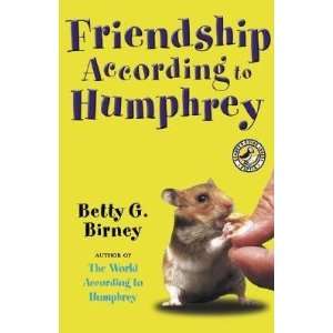   According to Humphrey [FRIENDSHIP ACCORDING TO HU]  N/A  Books