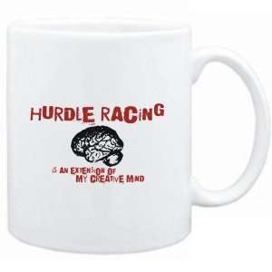  Mug White  Hurdle Racing is an extension of my creative 