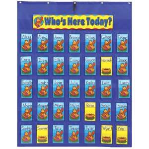  Pocket Chart Attendance/Multiuse