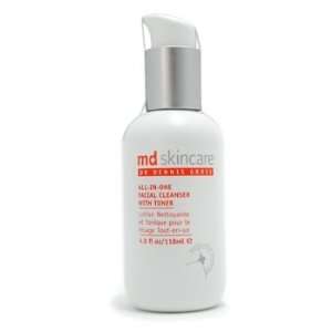  MD Skincare All In One Facial Cleanser with Toner 4 oz 