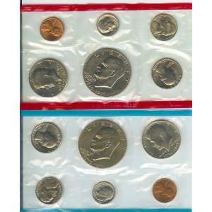  1975 Uncirculated Coin Set 