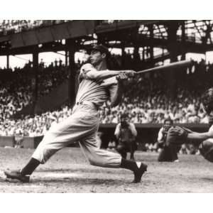 Joe DiMaggio Yankees 56 game hitting streak Stunning Giclee Canvas 