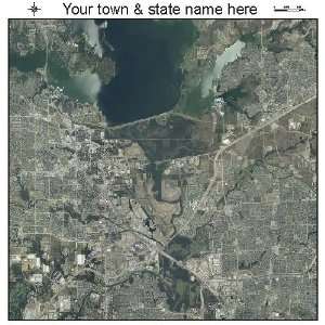  Aerial Photography Map of Lewisville, Texas 2008 TX 