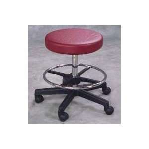 UMF 6763 Ultra Comfort Stool, Black Plastic Base With Foot Ring and No 