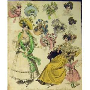   1831 Womens Fashion Morning Fashionable Millinery Hats