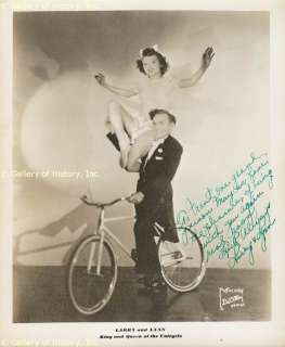 LARRY AND LYNN, KING AND QUEEN OF THE UNICYCLE  