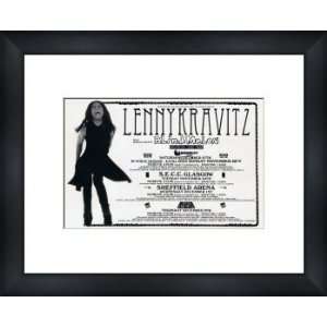  LENNY KRAVITZ UK Tour 2003   Custom Framed Original Ad 