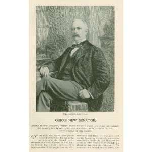  1896 Joseph Benson Foraker Ohio Senator 