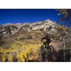  Mountain Biking in Fall, Uinta National Forest, Provo 
