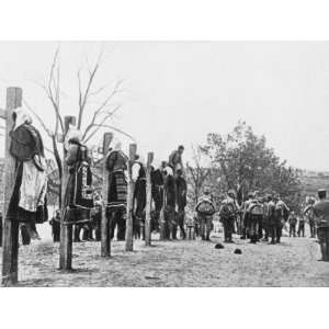  Serbian Women Hanged by Austro Hungarian Soldiers in Macva 