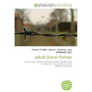  Jakub Karol Parnas (9786132670816) Books