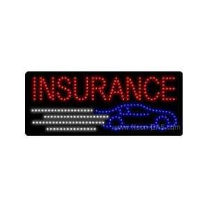 Auto Insurance Outdoor LED Sign 13 x 32