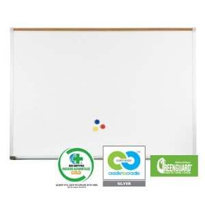  Green Rite Markerboard with Deluxe Aluminum Trim 4 H x 6 